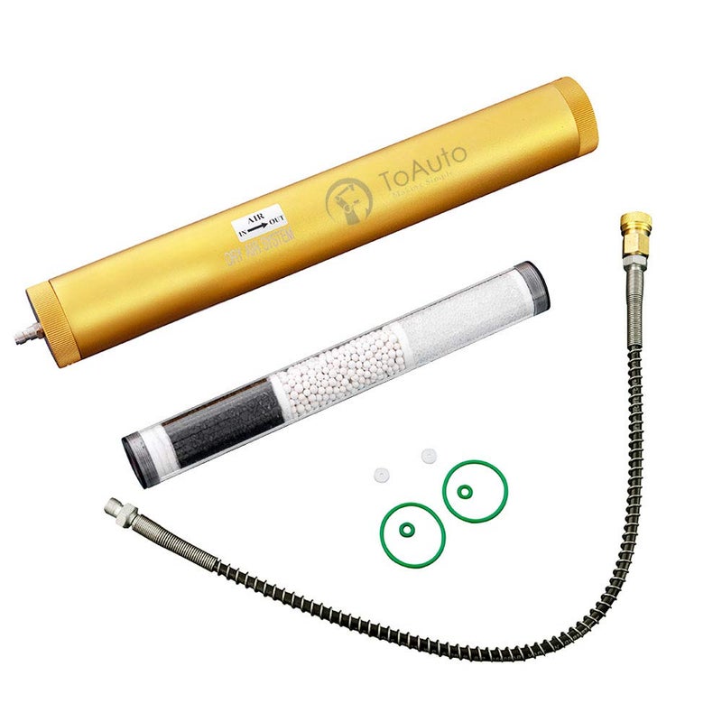 FASTTOBUY 30Mpa Oil Water Separator PCP Air Compressor 4500Psi Air Filter L350mm OD50mm (Air filter) - Image 1